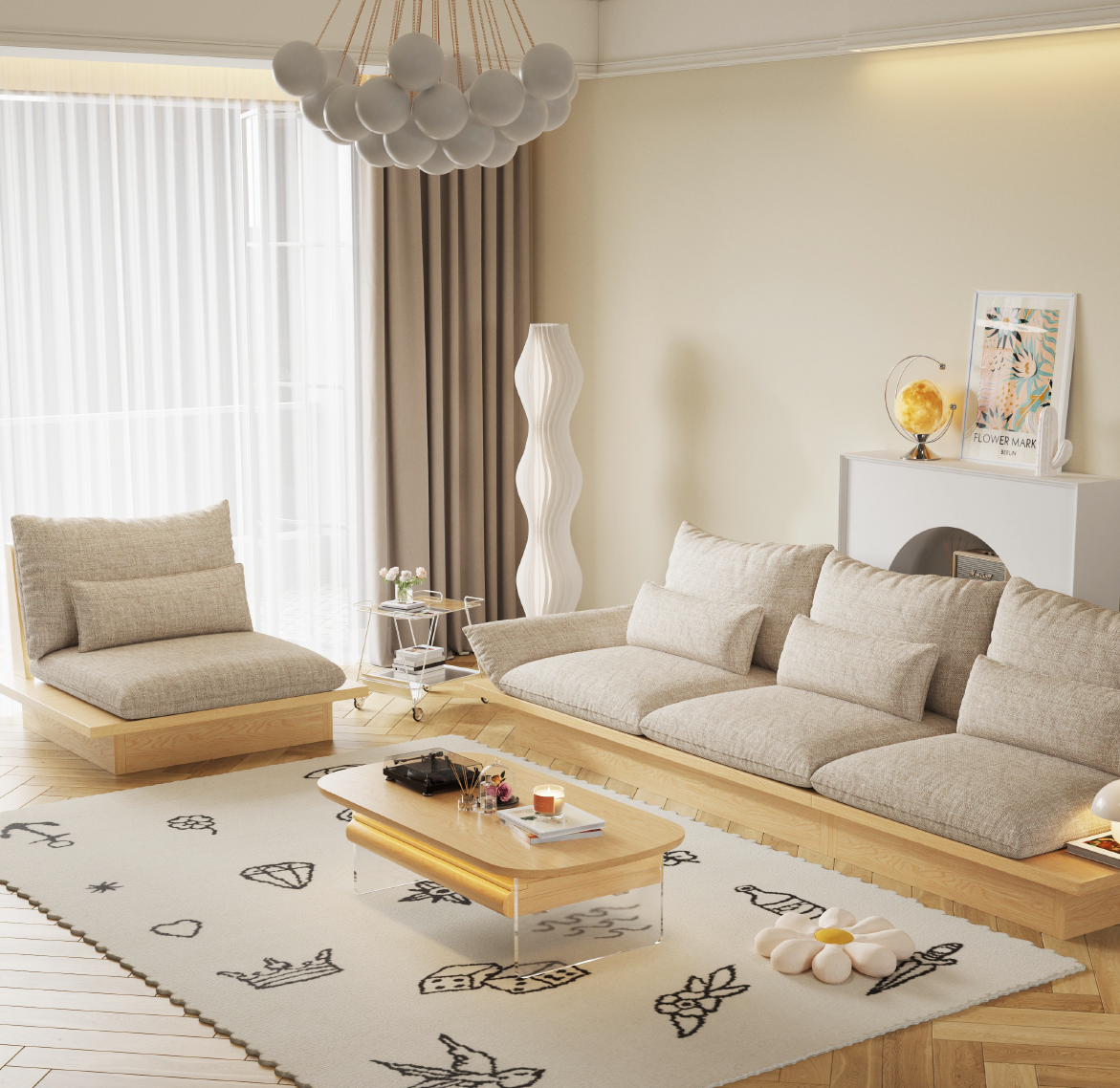 Zen Haven Sofa Series SF09