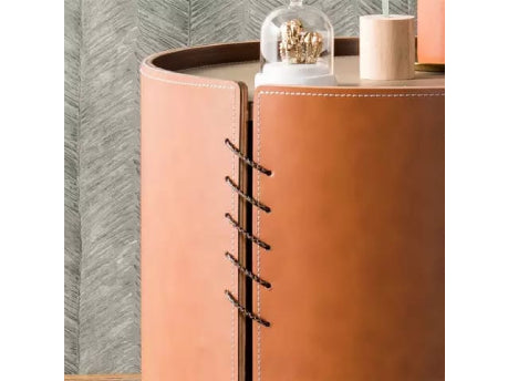DuoTone Stitched Nesting Coffee Tables