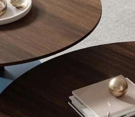 Round Wooden Coffee Table