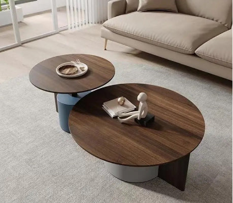 Round Wooden Coffee Table