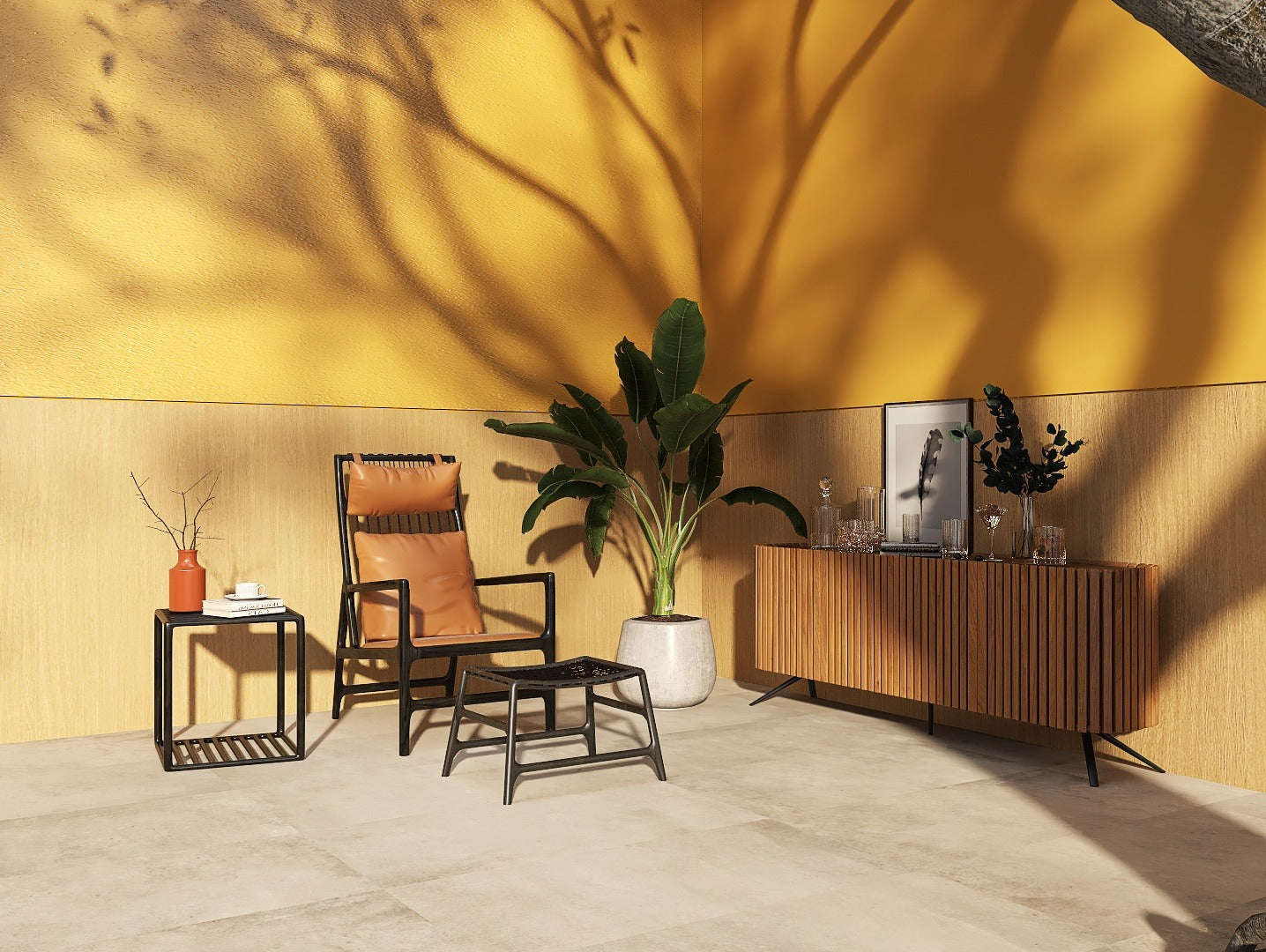 Leisure Chair and Foot Rest Set - Born to Bold