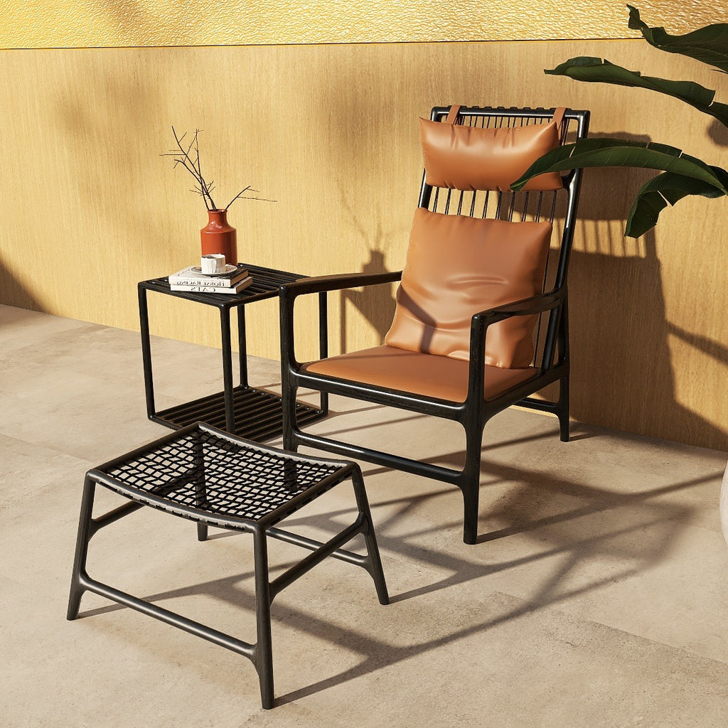 Leisure Chair and Foot Rest Set - Born to Bold